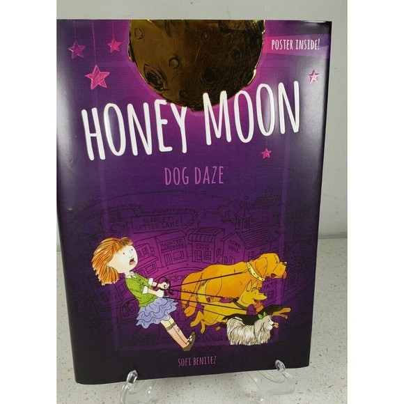 Honey Moon Dog Daze Hardcover  Illustrated 2017 ERROR Misprint Cover Upside Down - Picture 3 of 16